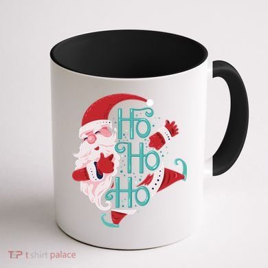 Ho Ho Ho Dabbing Santa Coffee Mug back