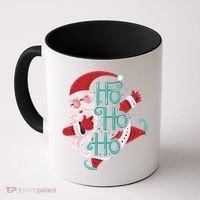 Ho Ho Ho Dabbing Santa Coffee Mug thumb 0