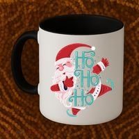 Ho Ho Ho Dabbing Santa Coffee Mug thumb 2