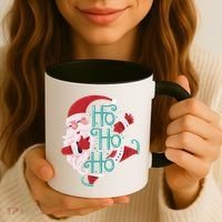 Ho Ho Ho Dabbing Santa Coffee Mug thumb 3