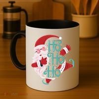 Ho Ho Ho Dabbing Santa Coffee Mug thumb 4