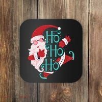Ho Ho Ho Dabbing Santa Coaster thumb 0