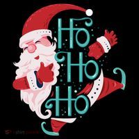 Ho Ho Ho Dabbing Santa Ornament thumb 1