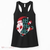 Ho Ho Ho Dabbing Santa Women's Tank Top thumb 0