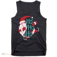 Ho Ho Ho Dabbing Santa Tank Top thumb 0