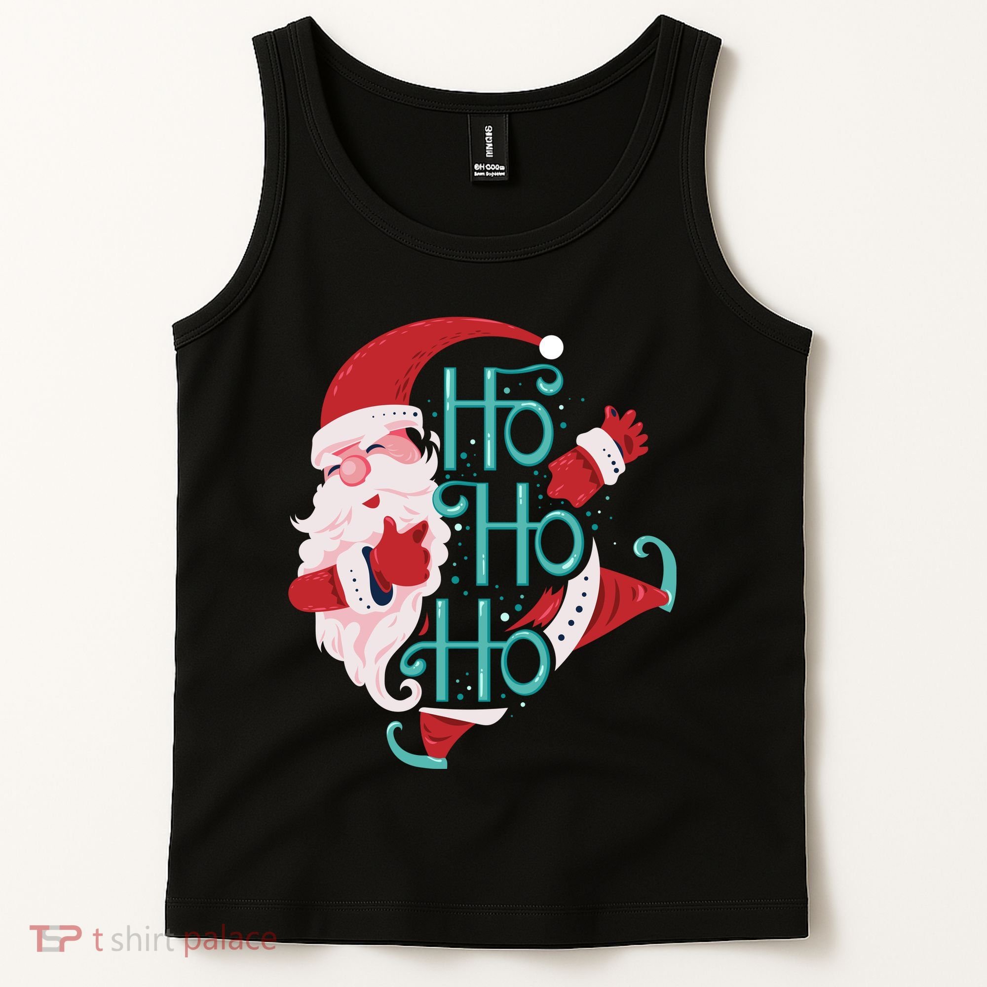 Ho Ho Ho Dabbing Santa Tank Top