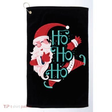 Ho Ho Ho Dabbing Santa Golf Towel