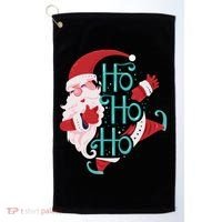 Ho Ho Ho Dabbing Santa Golf Towel thumb 0
