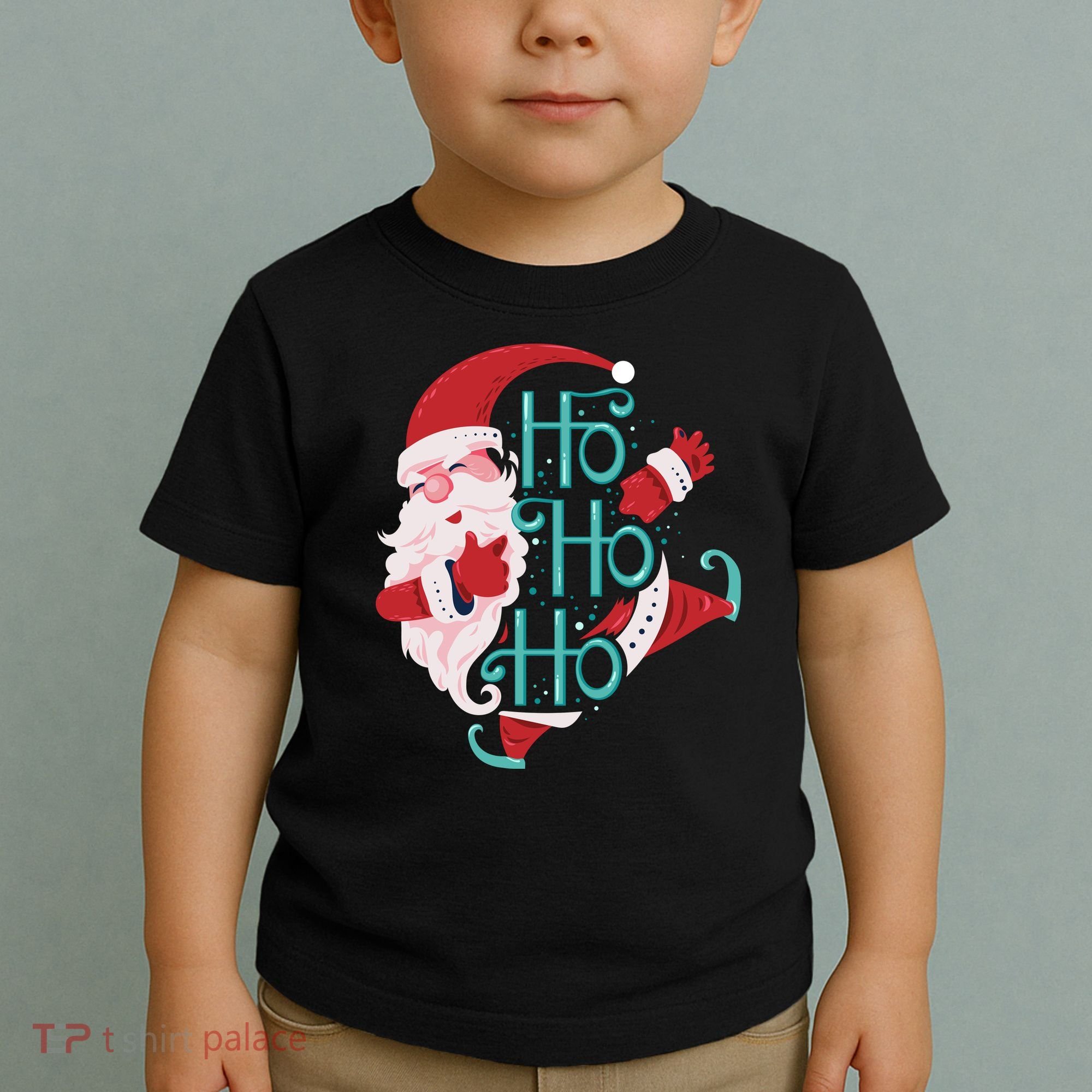 Ho Ho Ho Dabbing Santa Toddler T-Shirt