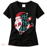Ho Ho Ho Dabbing Santa Women's T-Shirt thumb 0