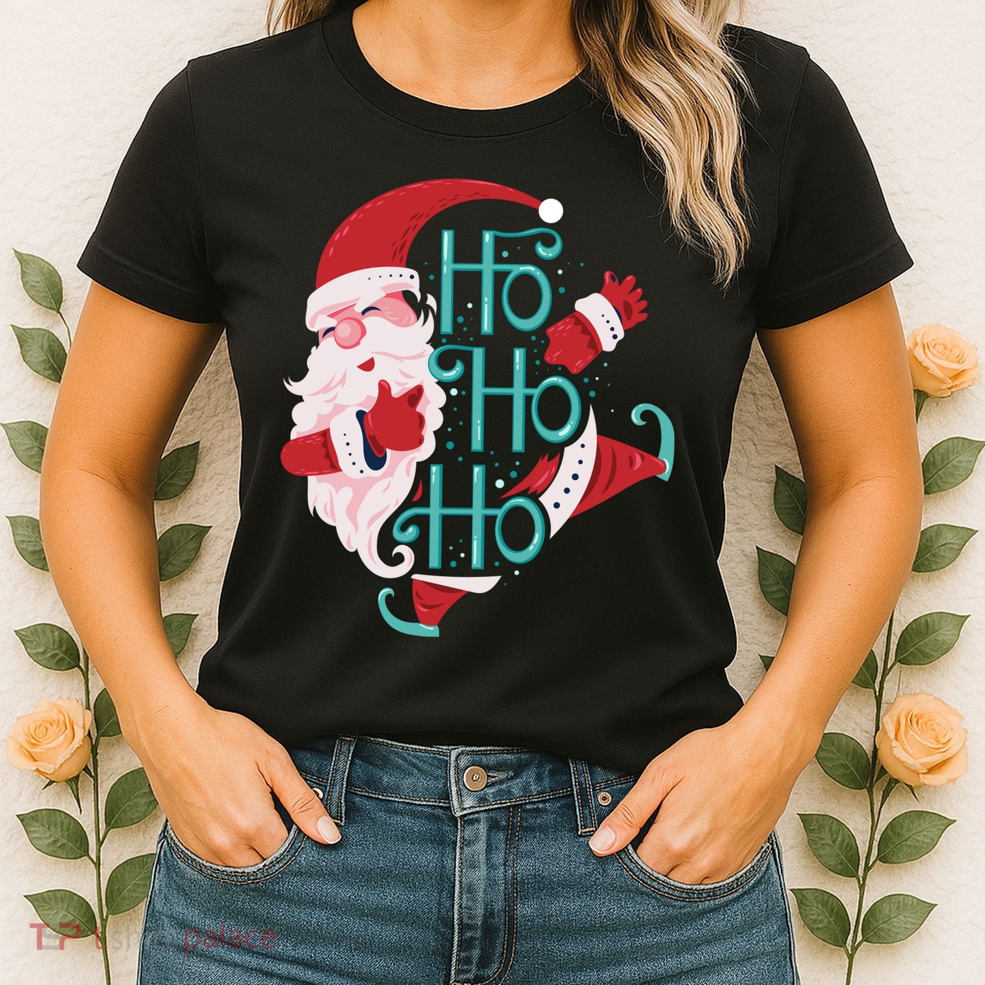 Ho Ho Ho Dabbing Santa Women's T-Shirt