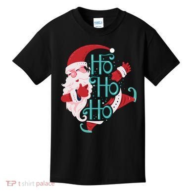 Ho Ho Ho Dabbing Santa Kids T-Shirt