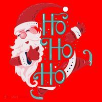Ho Ho Ho Dabbing Santa Santa Hat thumb 1