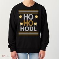 Ho Ho Hodl Crypto Currency Ugly Christmas Women's Sweatshirt thumb 0