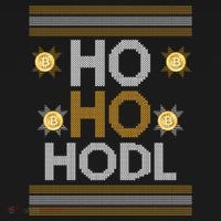 Ho Ho Hodl Crypto Currency Ugly Christmas Women's Hoodie thumb 2