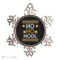 Ho Ho Hodl Crypto Currency Ugly Christmas Ornament thumb 0
