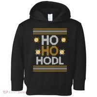 Ho Ho Hodl Crypto Currency Ugly Christmas Toddler Hoodie thumb 0