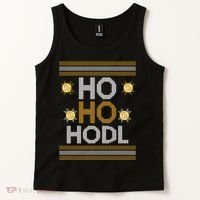 Ho Ho Hodl Crypto Currency Ugly Christmas Tank Top thumb 2