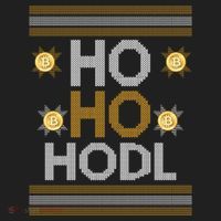 Ho Ho Hodl Crypto Currency Ugly Christmas Golf Towel thumb 3