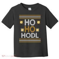 Ho Ho Hodl Crypto Currency Ugly Christmas Toddler T-Shirt thumb 0