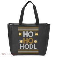 Ho Ho Hodl Crypto Currency Ugly Christmas Tote Bag thumb 0