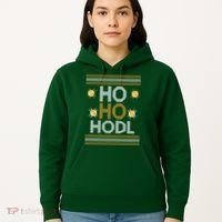 Ho Ho Hodl Crypto Currency Ugly Christmas Hoodie thumb 5