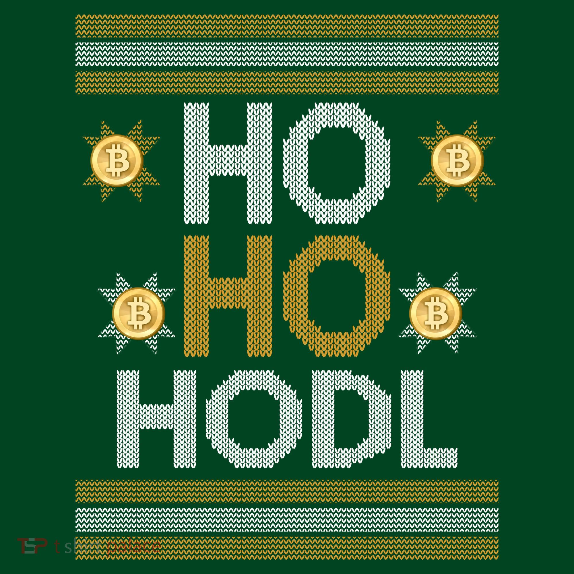 Ho Ho Hodl Crypto Currency Ugly Christmas T-Shirt