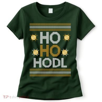 Ho Ho Hodl Crypto Currency Ugly Christmas Women's T-Shirt