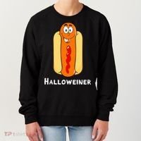 Hilarious Halloween Hot Dog Costume Party Outfit Women's Sweatshirt thumb 0