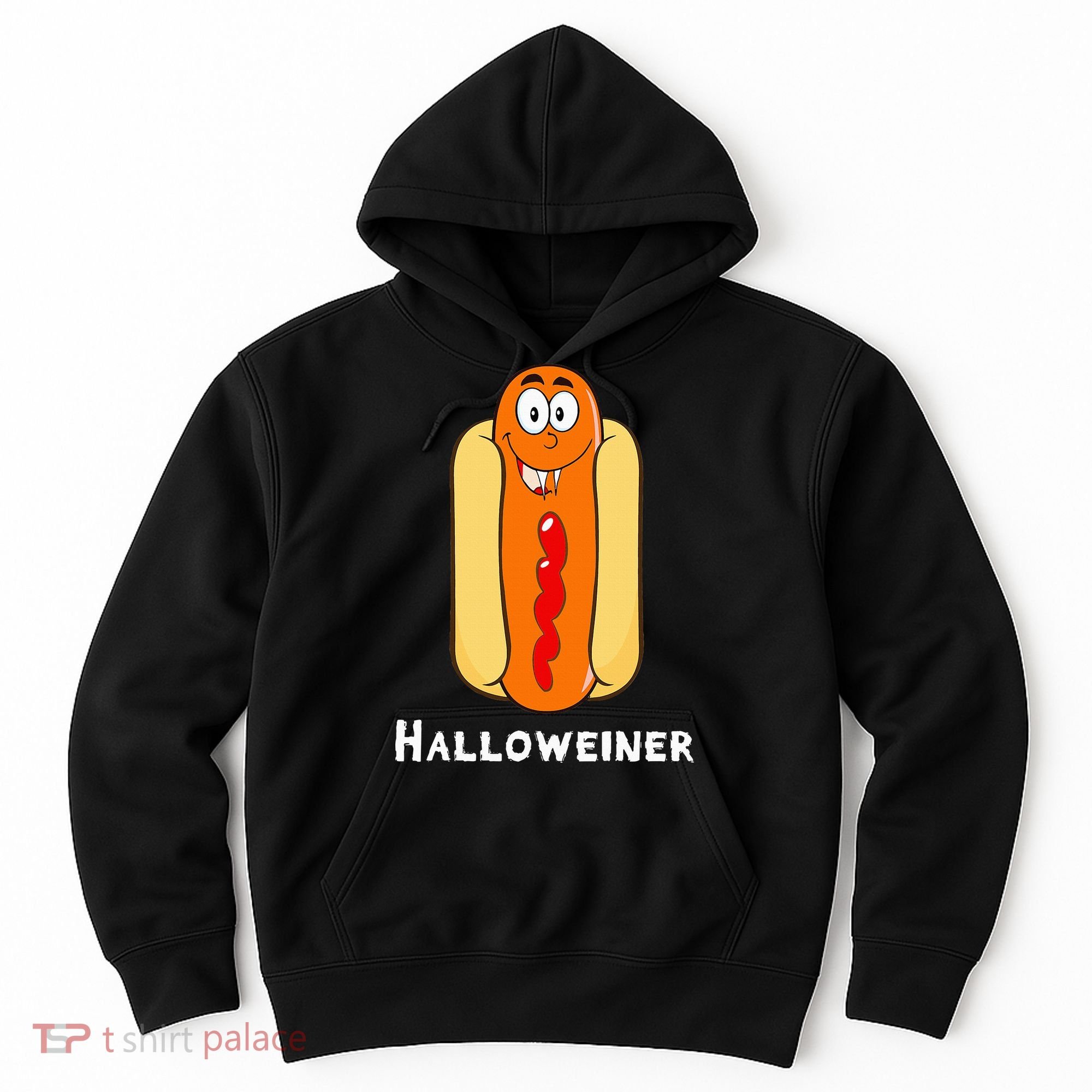 Hilarious Halloween Hot Dog Costume Party Outfit Hoodie