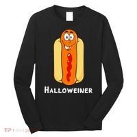Hilarious Halloween Hot Dog Costume Party Outfit Long Sleeve Shirt thumb 0