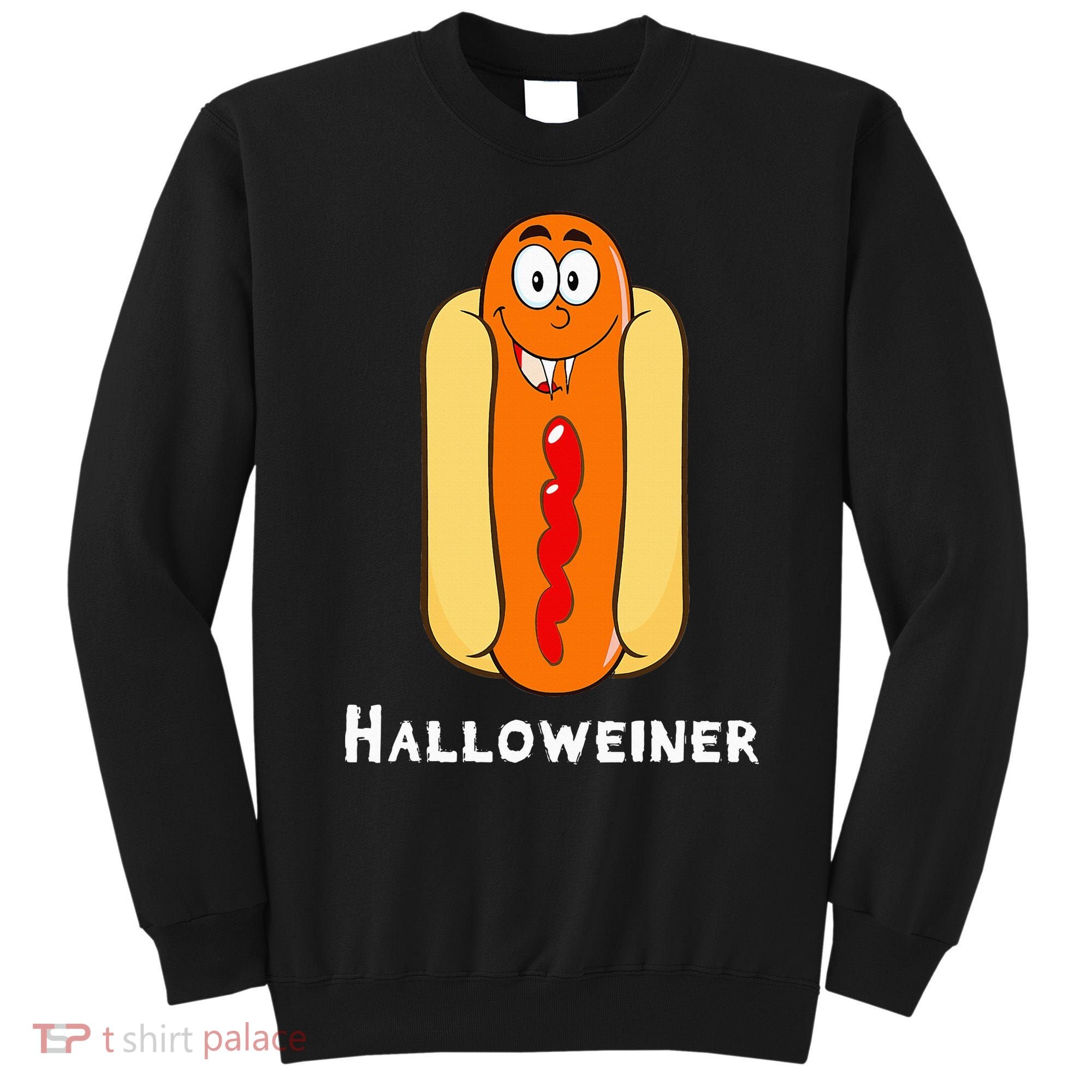 Hilarious Halloween Hot Dog Costume Party Outfit Sweatshirt