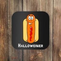 Hilarious Halloween Hot Dog Costume Party Outfit Coaster thumb 0
