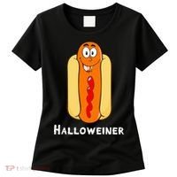 Hilarious Halloween Hot Dog Costume Party Outfit Women's T-Shirt thumb 0
