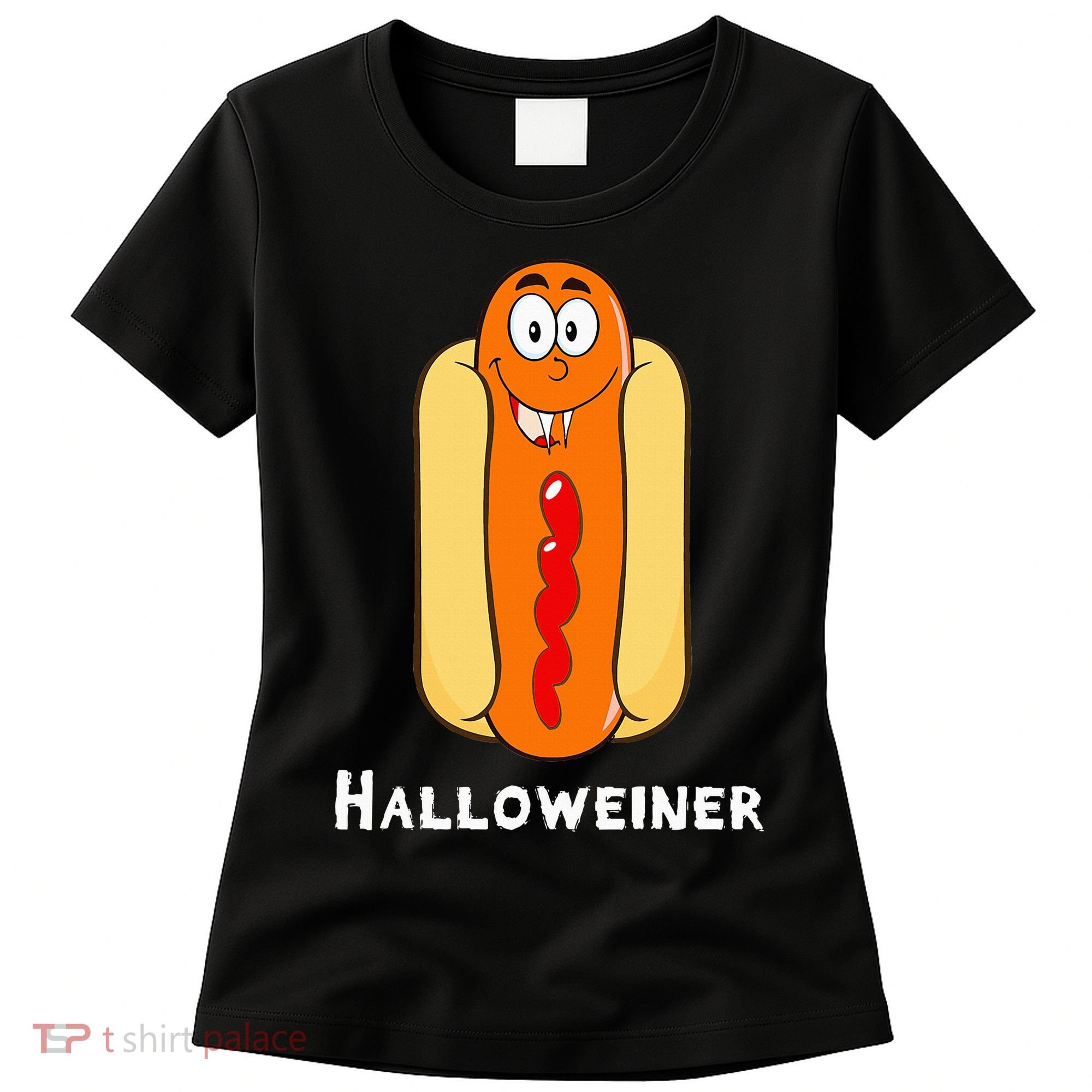 Hilarious Halloween Hot Dog Costume Party Outfit Women's T-Shirt
