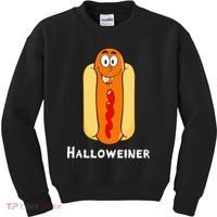 Hilarious Halloween Hot Dog Costume Party Outfit Kids Sweatshirt thumb 0