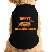Happy Hallowiener Halloween Dachshund Dog Doggie Tank thumb 0