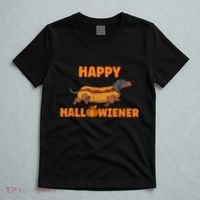 Happy Hallowiener Halloween Dachshund Dog T-Shirt thumb 5