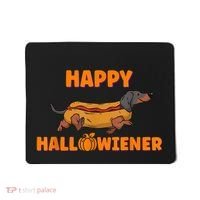 Happy Hallowiener Halloween Dachshund Dog Mousepad thumb 0