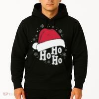 Ho Ho Ho Funny Christmas Hoodie thumb 2