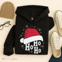Ho Ho Ho Funny Christmas Hoodie thumb 4