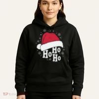 Ho Ho Ho Funny Christmas Hoodie thumb 5