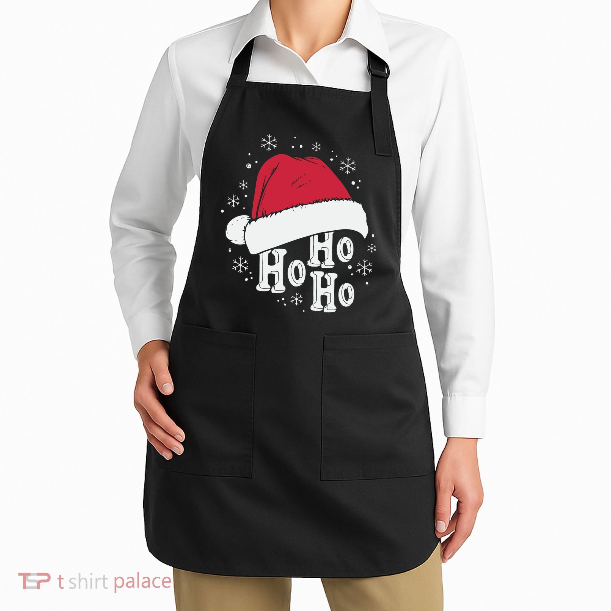 Ho Ho Ho Funny Christmas Apron