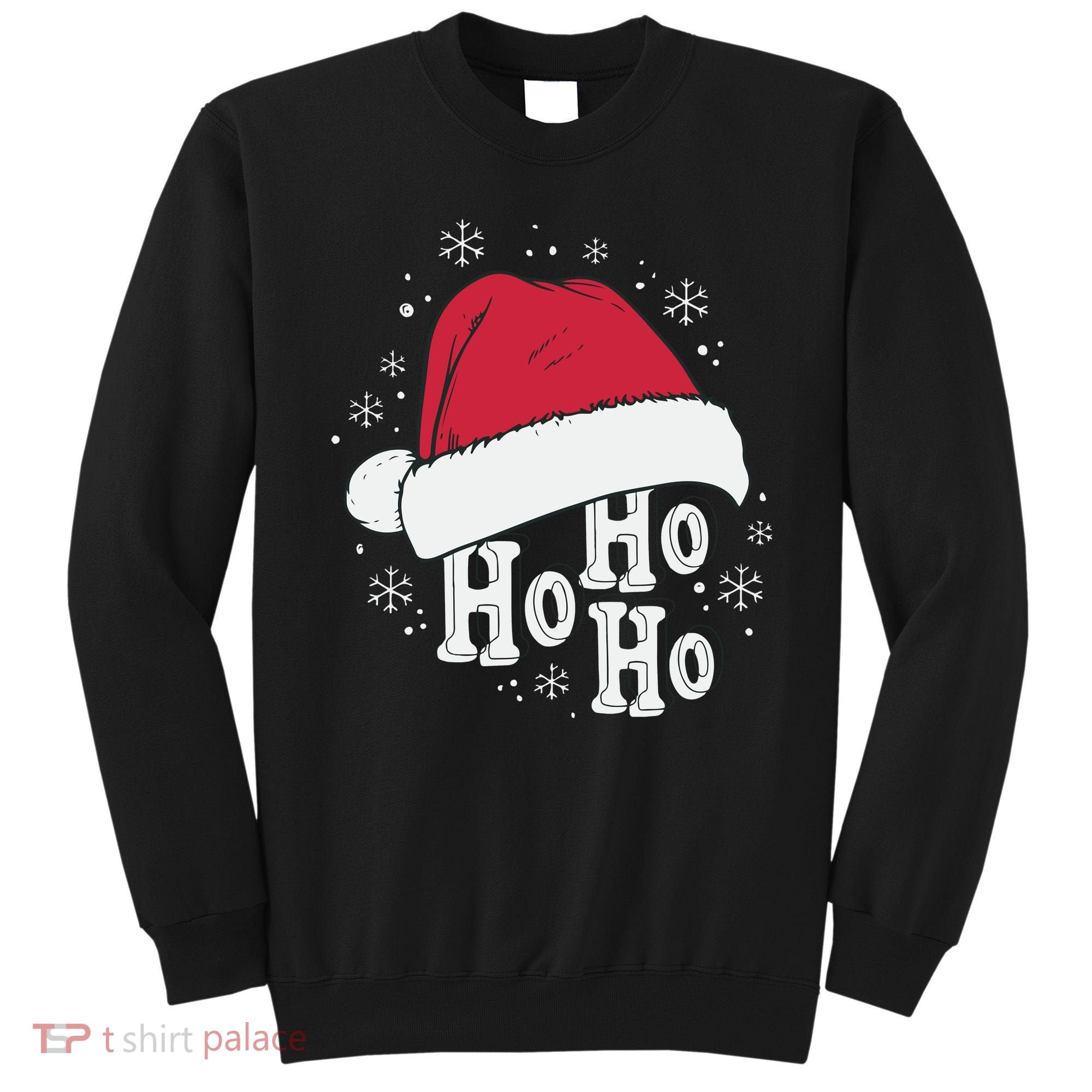 Ho Ho Ho Funny Christmas Sweatshirt