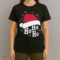 Ho Ho Ho Funny Christmas T-Shirt thumb 4