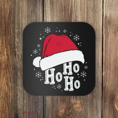 Ho Ho Ho Funny Christmas Coaster