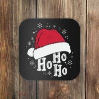 Ho Ho Ho Funny Christmas Coaster thumb 0