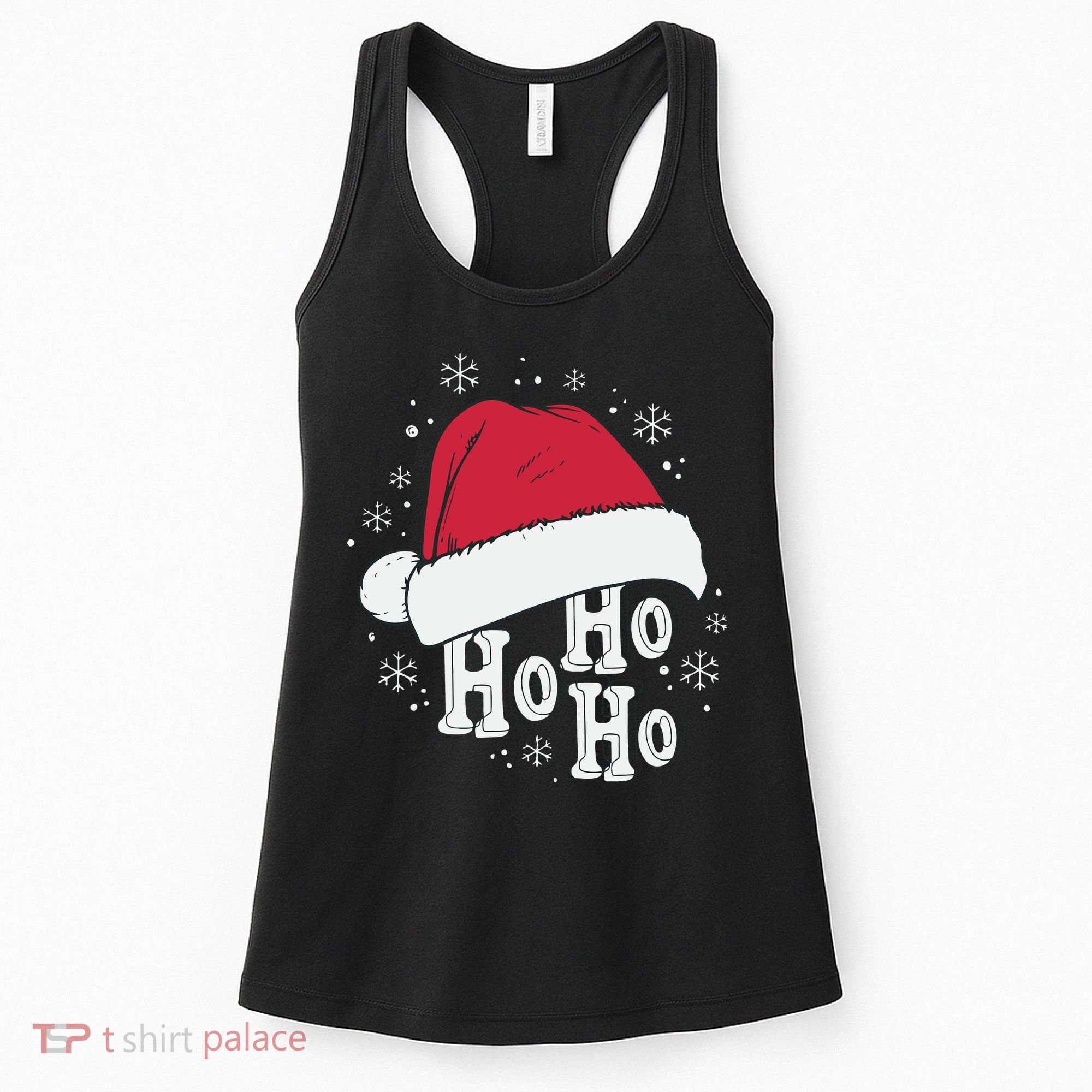 Ho Ho Ho Funny Christmas Women's Tank Top