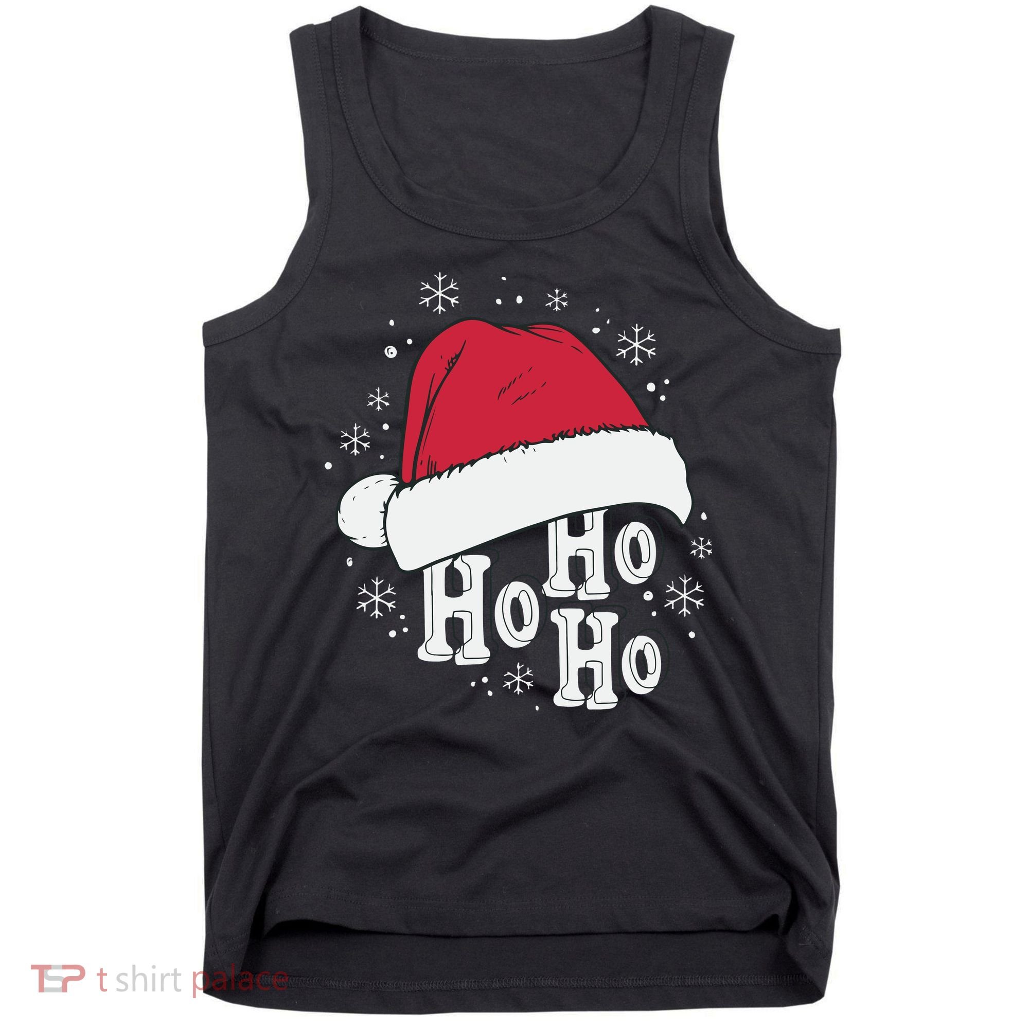 Ho Ho Ho Funny Christmas Tank Top