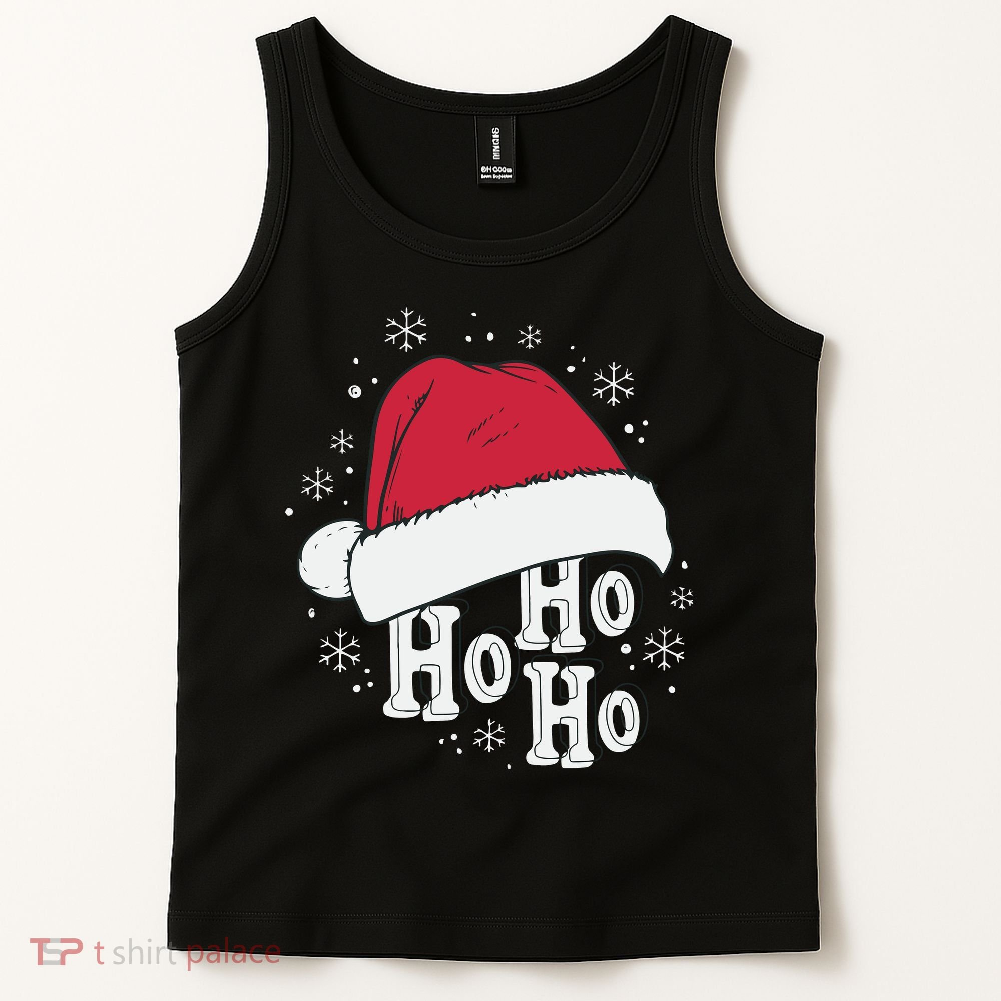 Ho Ho Ho Funny Christmas Tank Top